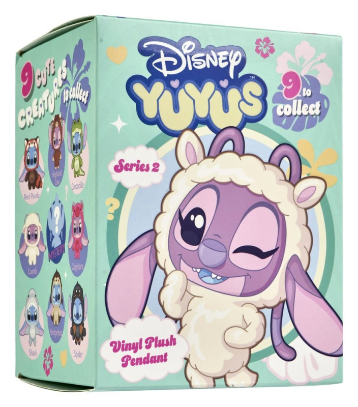 Disney YuYus Plush Key rings Wave 2 Stitch & Angel 13 cm Blindbox Display (8) 4
