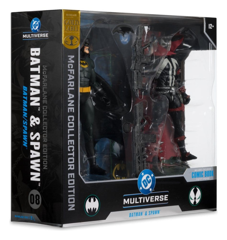 DC Multiverse McFarlane Collector Edition Action Figure 2-Pack Batman & Spawn (Gold Label) 18 cm 10