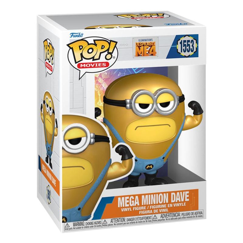 Despicable Me 4 POP! Movies Vinyl Figure Super Dave 9 cm