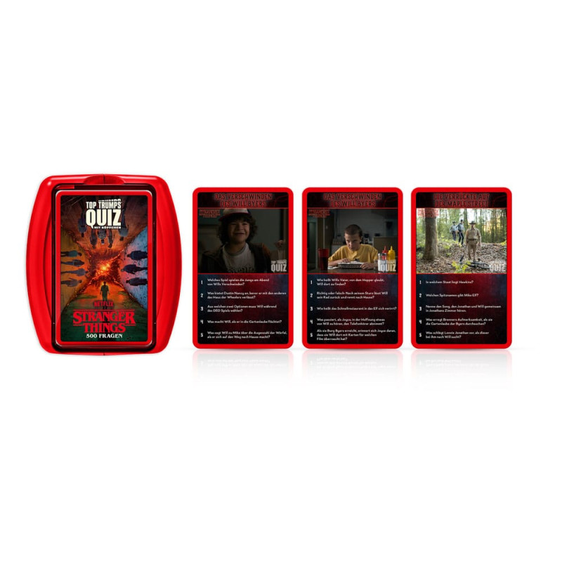 Stranger Things Card Game Top Trumps Quiz *German Version* 6