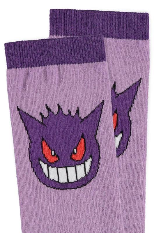Pokémon Knee High Socks Gengar 35-38