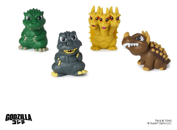 Godzilla Toho Fun! Fun! Mini Figures Wave 01 Blind Box Display (9) 7