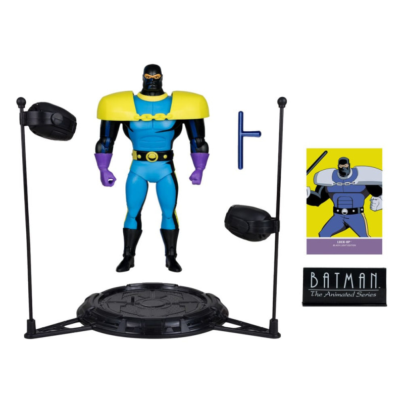 Batman: The Animated Series DC Direct Build-A Action Figures Wave 5 Lock-Up Black Light Edition (Gol 2