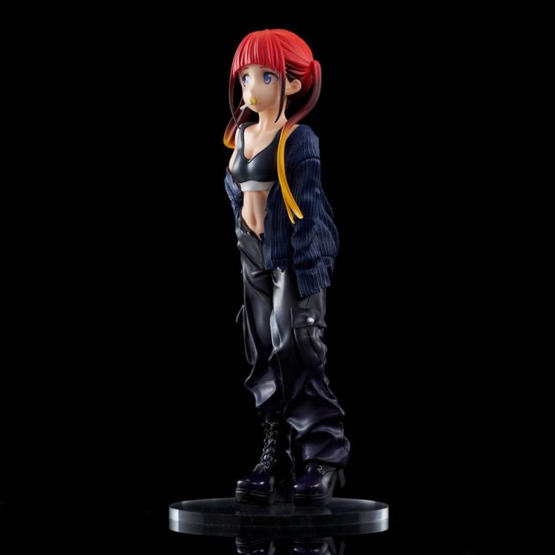 Gridman Universe Zozo Black Collection Statue PVC Chise Asukagawa 21 cm