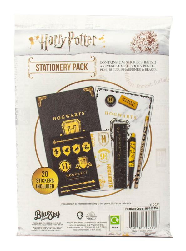 Harry Potter Stationery Pack Paper Hogwarts Case (6) 2