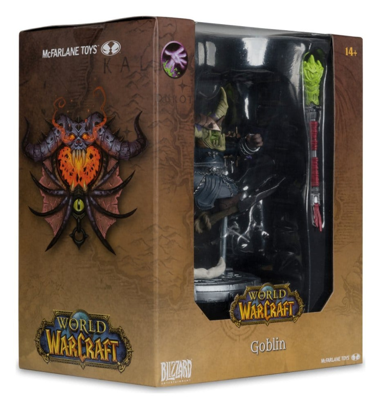 World of Warcraft 1/12 Scale Limited Edition Posed Figure Goblin 19 cm 8