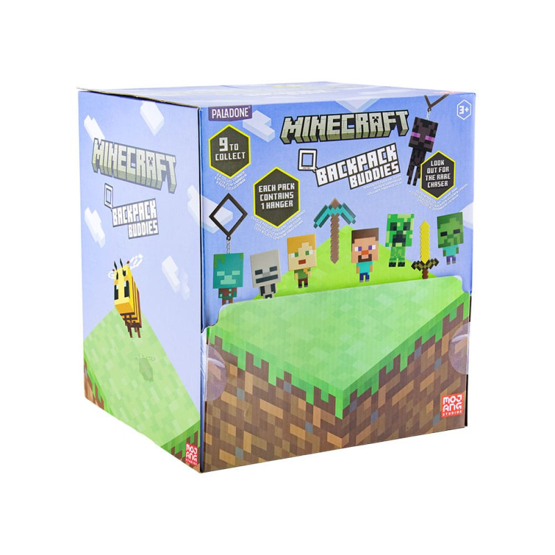Minecraft Backpack Buddies Mystery Bags Series 4 Display (24) 2