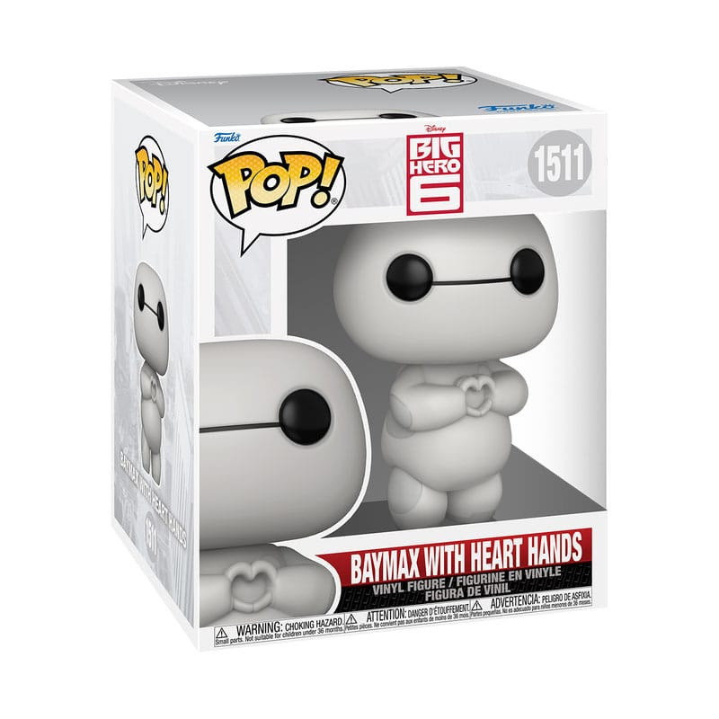 Big Hero 6 Oversized POP! Vinyl Figure Baymax(Heart Hands) 15 cm 1