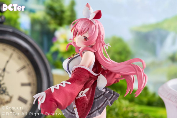 Rosuuri Original Character PVC Statue 1/7 White Rabbit Rosu Casual Clothes Ver. 25 cm 3