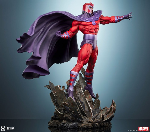 Marvel Premium Format Statue Magneto: Master of Magnetism 64 cm 10