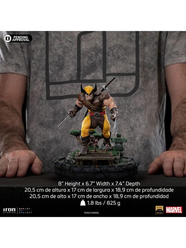 Marvel Art Scale Deluxe Statue 1/10 Wolverine Unleashed 20 cm