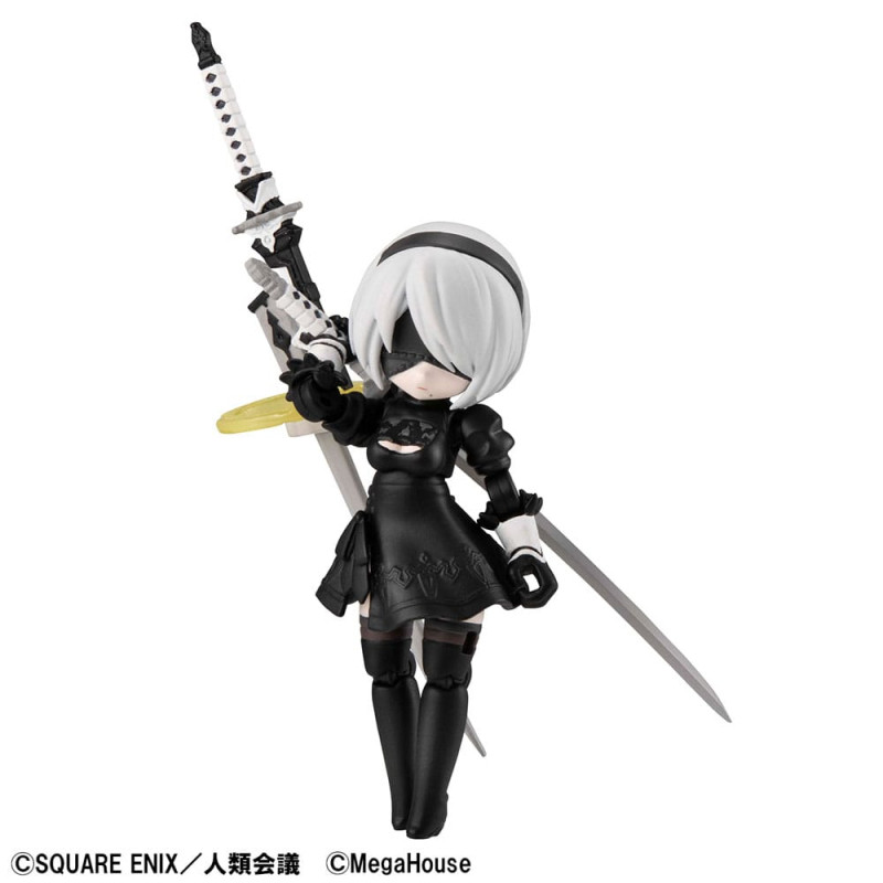 NieR: Automata Ver1.1a Desktop Army Action Figure 2B 8 cm 3