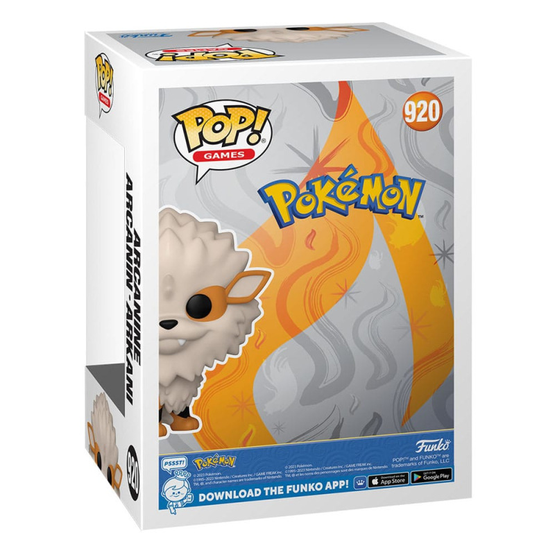 Pokemon POP! Games Vinyl Figure Arcanine (EMEA) 9 cm 2