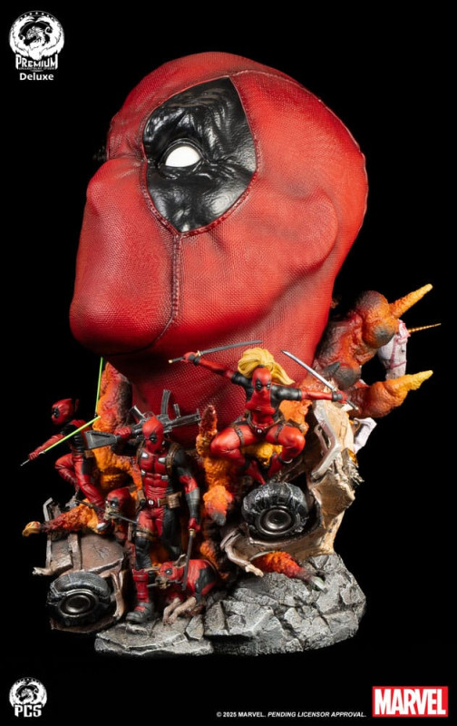 Marvel Fine Art Bust Deadpool Deluxe Edition 42 cm 6