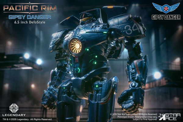 Pacific Rim DefoStyle Figure Gipsy Danger NX 17 cm 5