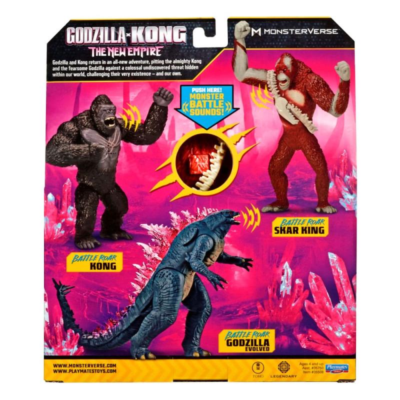 Godzilla x Kong The new Empire Action Figures Deluxe elek Figures 18 cm Assortment (4)