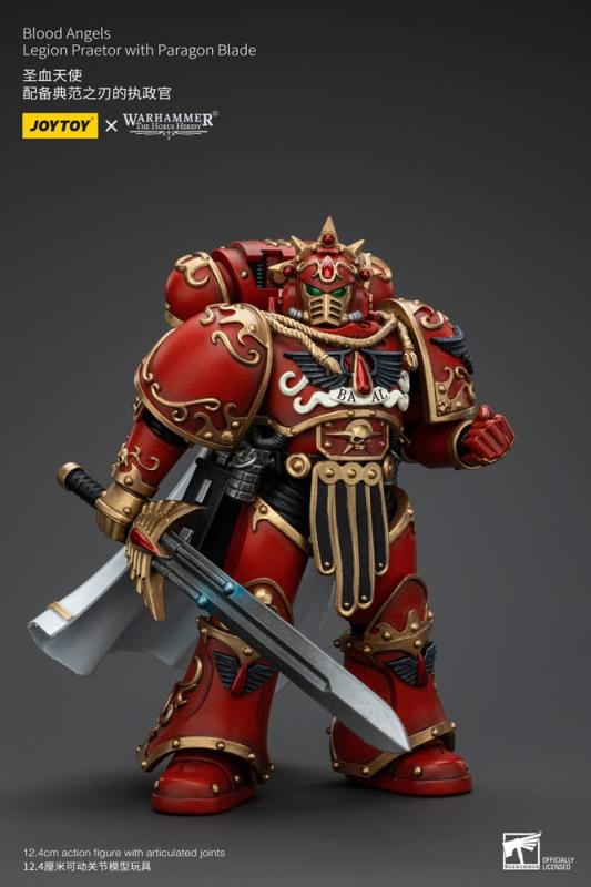 Warhammer The Horus Heresy Action Figure 1/18 Blood Angels Legion Praetor with Paragon Blade 13 cm