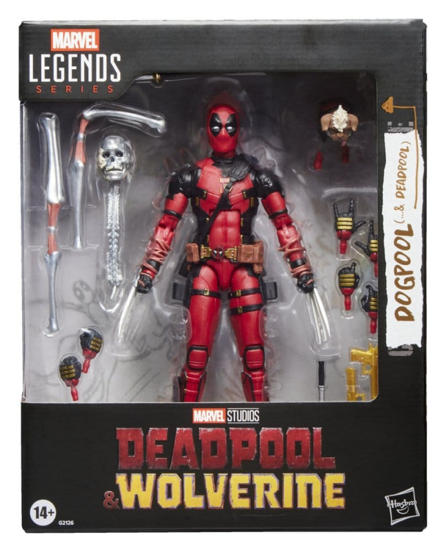 Deadpool & Wolverine Marvel Legends Action Figure Dogpool & Deadpool 15 cm 1