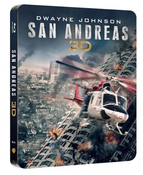 San Andreas 3D Blu-ray Steelbook