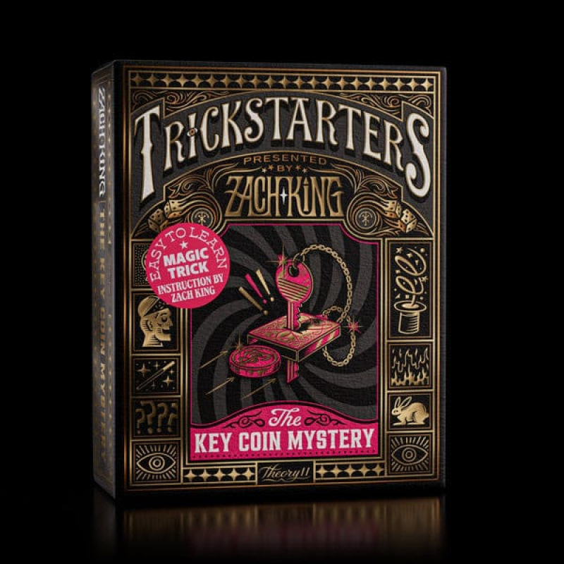 Trickstarters by Zach King Magic Trick Box The Key Coin Mystery 2