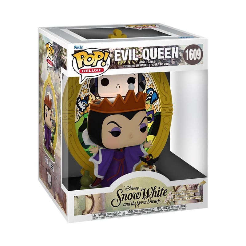 Disney Villians POP! Deluxe Vinyl Figure Evil Queen(Glass) 9 cm 1