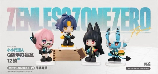Zenless Zone Zero PVC Mini Figures Tiny Agents 8-10 cm Blind Box Display (12) 1