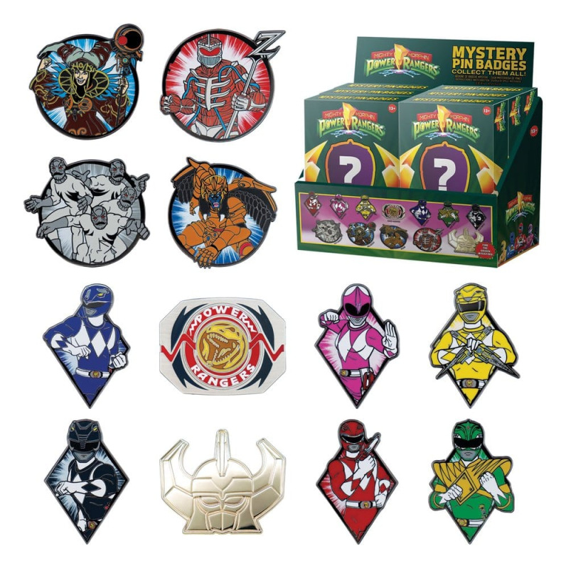 Power Rangers Mystery Pin Badges Blind Box Assortment (12) 11