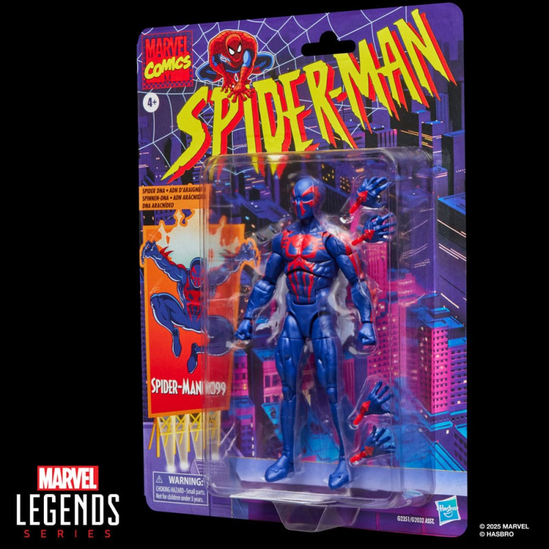 Spider-Man Marvel Legends Retro Action Figure Spider-Man 2099 15 cm 2