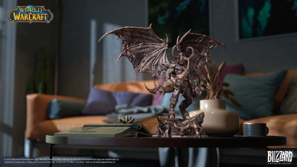 World of Warcraft 1/10 Scale Statue Illidan Stormrage (Bronze-Colored) 34 cm 5