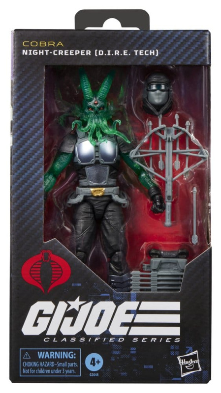 G.I. Joe Classified Series Action Figure #202 Night-Creeper (D.I.R.E. Tech) 15 cm 5