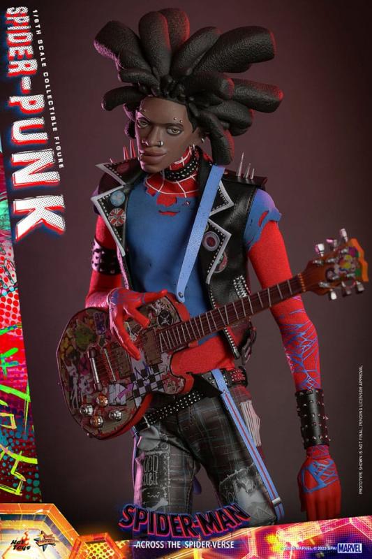 Spider-Man: Across the Spider-Verse Movie Masterpiece Action Figure 1/6 Spider-Punk 32 cm