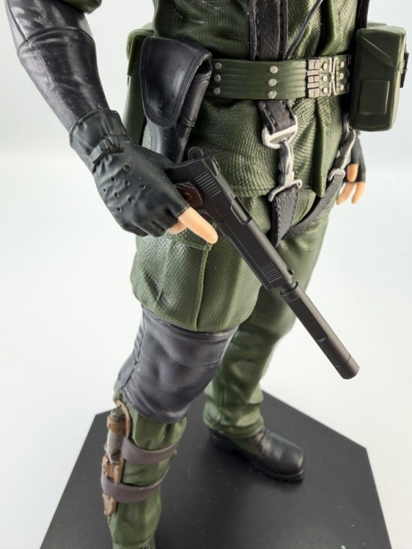 Metal Gear Solid: Snake Eater PVC Figure Naked Snake 20 cm 3