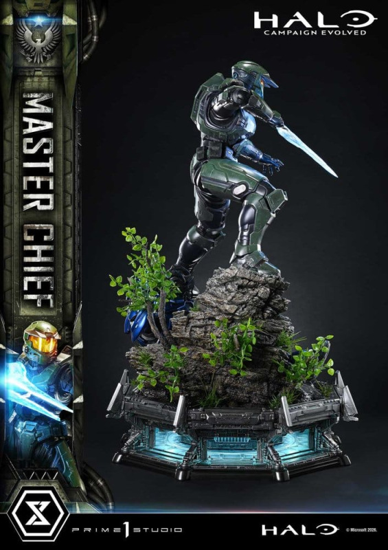 Halo Ultimate Premium Masterline Series Statue 1/4 Campaign Evolved Master Chief 78 cm 13