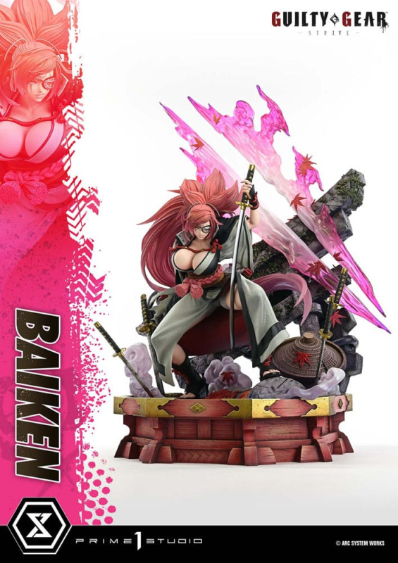 Guilty Gear Strive Ultimate Premium Masterline Series Statue 1/4 Baiken 80 cm 6