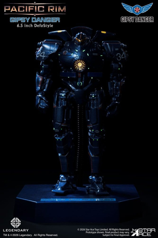 Pacific Rim DefoStyle Figure Gipsy Danger NX 17 cm 11