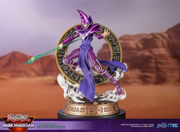 Yu-Gi-Oh! PVC Statue Dark Magician Purple Version 29 cm