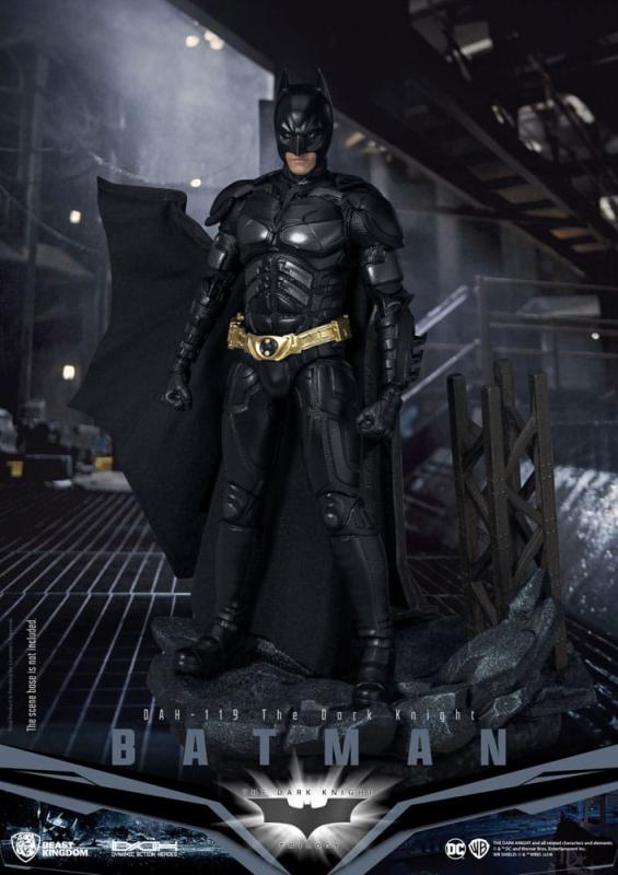 DC Comics Dynamic 8ction Heroes Action Figure 1/9 Batman (The Dark Knight) 21 cm