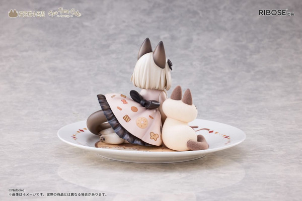 Decorated Life Collection PVC Statue Tea Time Cats x Siamese Cat Azuki-san Friendship Collaboration 10