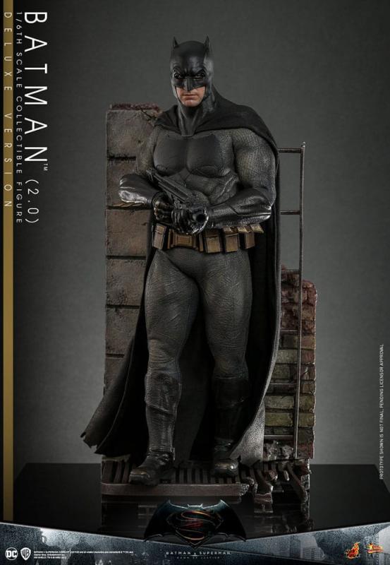 Batman v Superman: Dawn of Justice Movie Masterpiece Action Figure 1/6 Batman 2.0 (Deluxe Version) 3