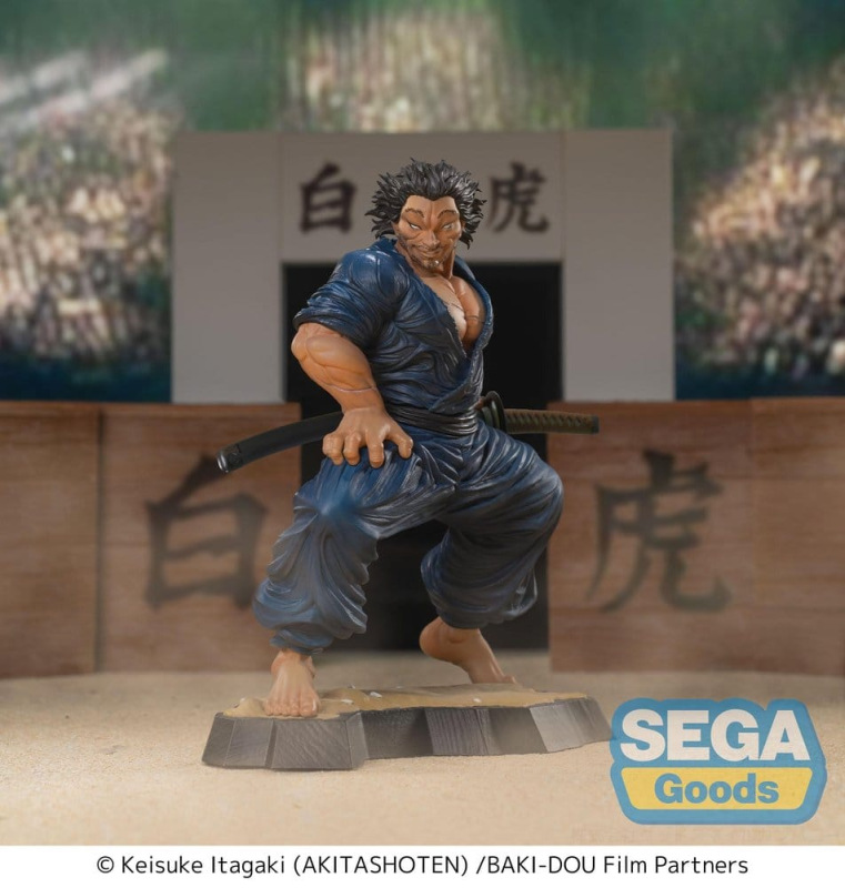Baki-Dou Luminasta PVC Figure Musashi Miyamoto 17 cm 1