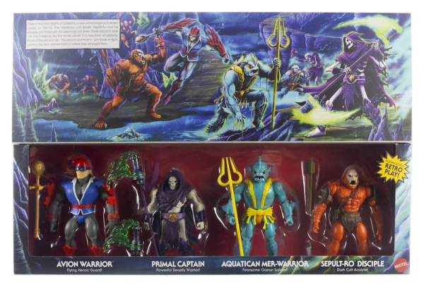 Masters of the Universe Origins Action Figure 4-Pack Battle for Subternia 14 cm 3