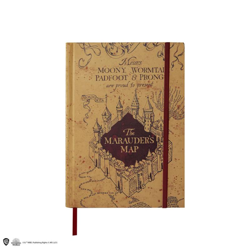 Harry Potter Notebook A5 Marauder's Map