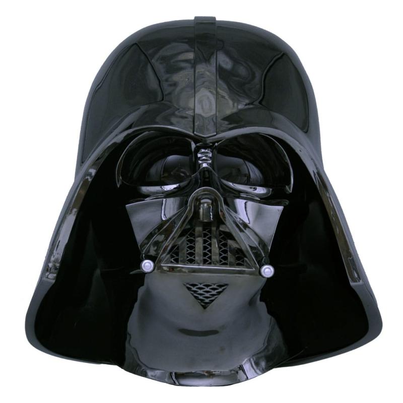 Star Wars Episode IV Replica 1/1 Black Chrome Darth Vader Helmet