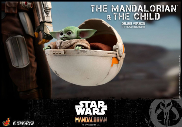 Star Wars The Mandalorian Action Figure 2-Pack 1/6 The Mandalorian & The Child Deluxe 30 cm 14
