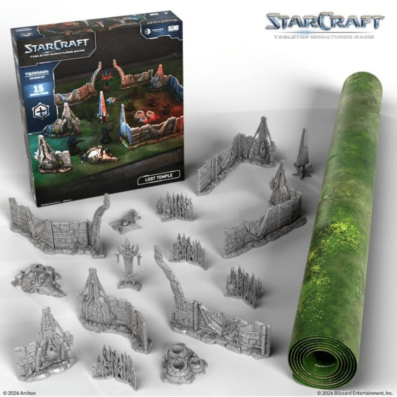 StarCraft TMG Expansion Set Terrain: Lost Temple 5