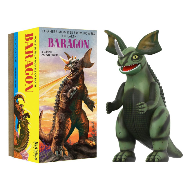 Toho ReAction Action Figure Wave 01 (Retro Tin) Baragon (Marusan Tin) 10 cm 1