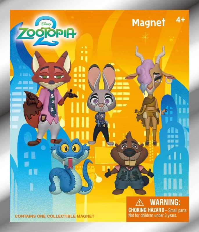 Zootopia 2 Magnets blind pack Series 1 Display (12) 1