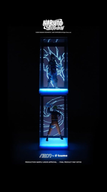 Naruto Neon Figure 1/9 Sasuke Uchiha 25 cm 1