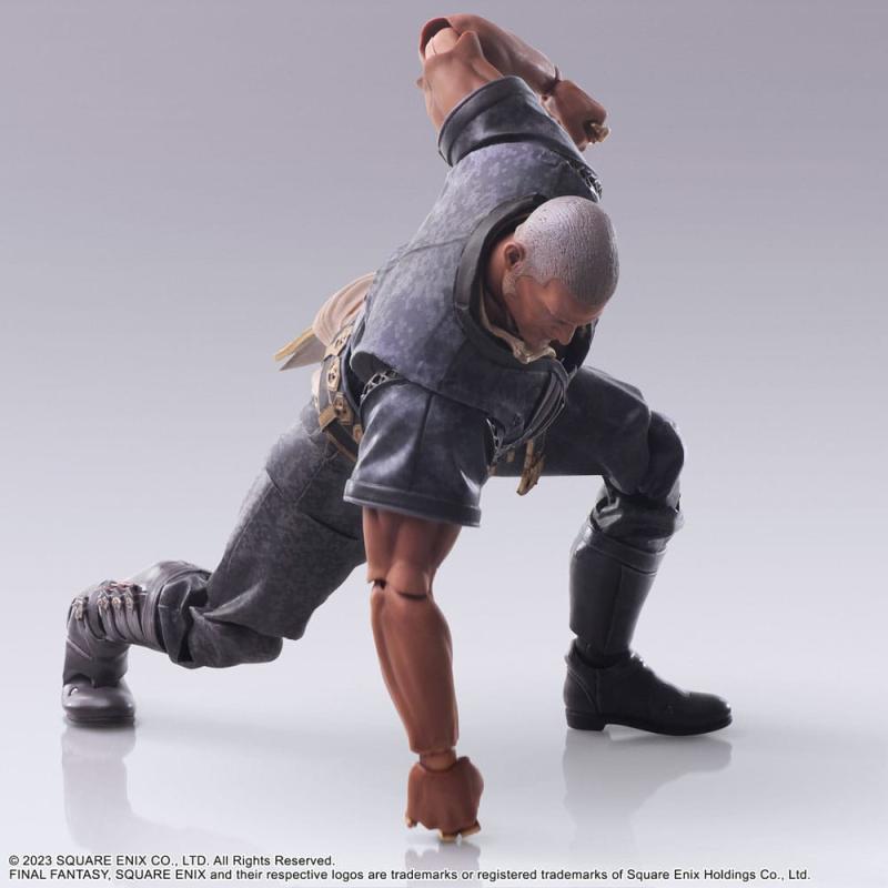 Final Fantasy XVI Bring Arts Action Figure Hugo Kupka 18 cm