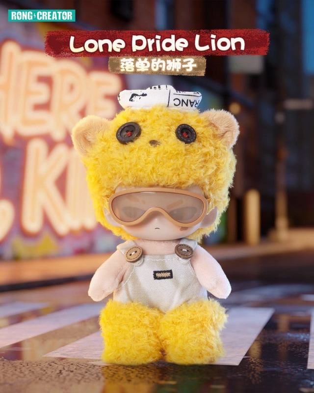 Neekyio Silent Beast Plush Keychain 15 cm Blind Box Display (6) 3